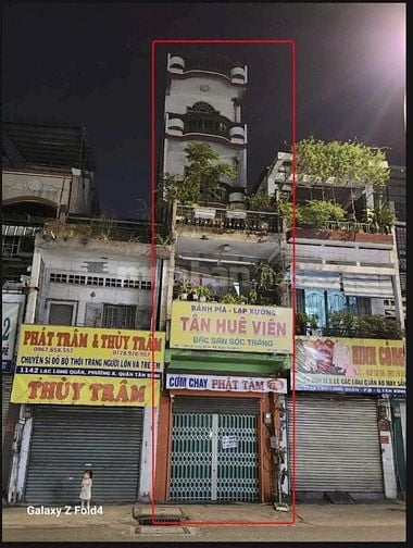 Bán nhà mặt tiền lạc long quân gần chợ vải tân bình