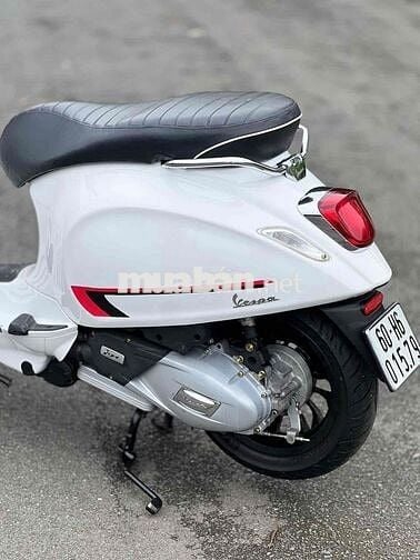 Vespa Spirnt 125 Trắng Đen Sporty 2022 Leng Keng🎉🎉