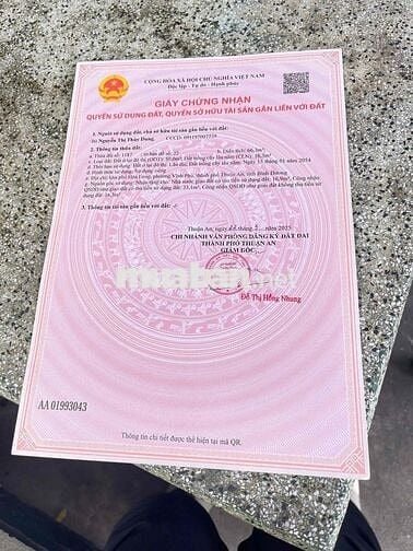 CẦN TIỀN BÁN RẺ LÔ ĐẤT VĨNH PHÚ 38A