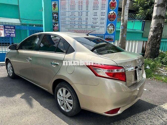 Xe VIOS TOYOTA 2015 1.5E CVT - 132000 km