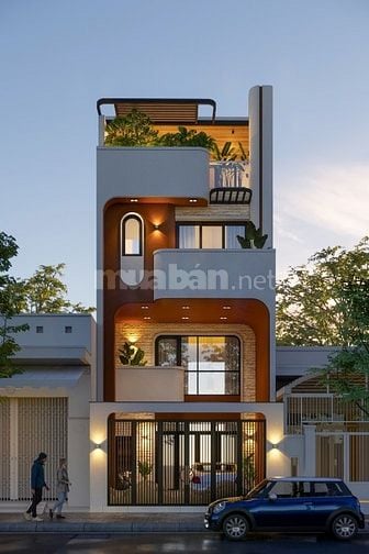 Bán gấp nhà đang xây 1 trệt 1 lửng 2 lầu với 5 phòng ngủ và tolet