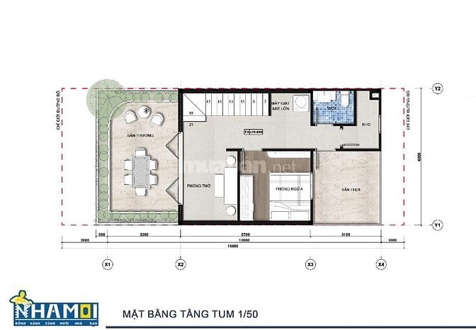 Bán gấp nhà đang xây 1 trệt 1 lửng 2 lầu với 5 phòng ngủ và tolet