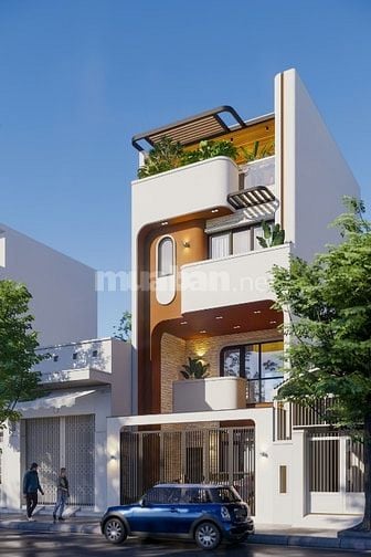 Bán gấp nhà đang xây 1 trệt 1 lửng 2 lầu với 5 phòng ngủ và tolet