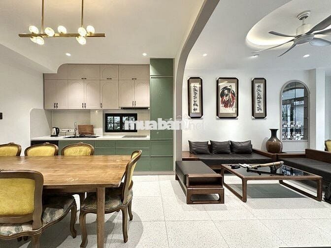 HOÀNG HOA THÁM-P6 KHU LAM SƠN-70M2-3TẦNG-NHÀ ĐẸP PHONG CÁCH ĐÔNG DƯƠNG