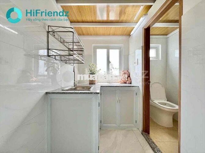 phòng có gác full nội thất rộng 25m2 nằm ngay ĐH Nguyễn Tất Thành