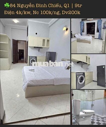 🌿 CHDV Q1 TRẦN HƯNG ĐẠO – NGUYỄN ĐÌNH CHIỂU | FULL NT, BAN CÔNG, 7TR+