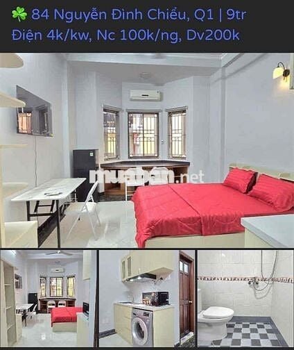 🌿 CHDV Q1 TRẦN HƯNG ĐẠO – NGUYỄN ĐÌNH CHIỂU | FULL NT, BAN CÔNG, 7TR+