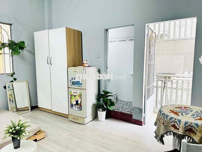 CĂN HỘ DỊCH VỤ MINI CÓ BANCOL - TÁCH BẾP - THIẾT KẾ THƯ GIÃN