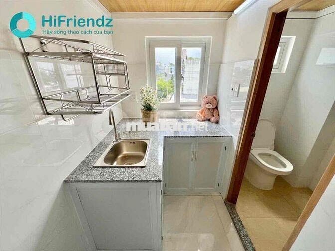 phòng có gác full nội thất rộng 25m2 nằm ngay ĐH Nguyễn Tất Thành