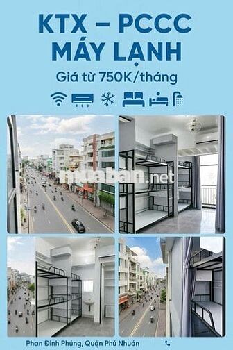 🏙️Ký túc xá Quận Phú Nhuận giá rẻ Bao điện nước uy tính Có khắp HCM.