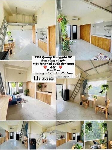 Phòng có gác, k gác, cửa sổ ban công từ 2tr9-4tr