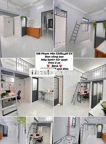 Phòng có gác, k gác, cửa sổ ban công từ 2tr9-4tr