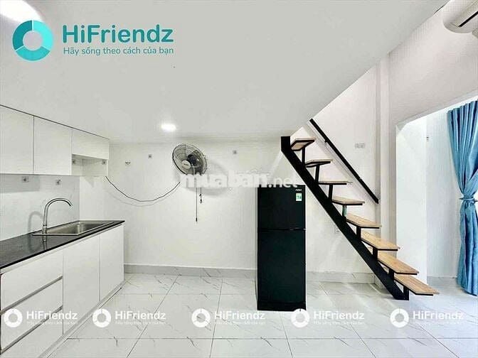 PHÒNG DUPLEX VIEW KÍNH - FULL NỘI THẤT - THANG MÁY