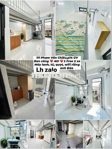 Phòng có gác, k gác, cửa sổ ban công từ 2tr9-4tr