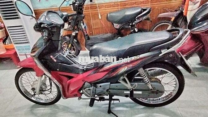 Xe máy Honda Wave S 2014 màu Đỏ Đen