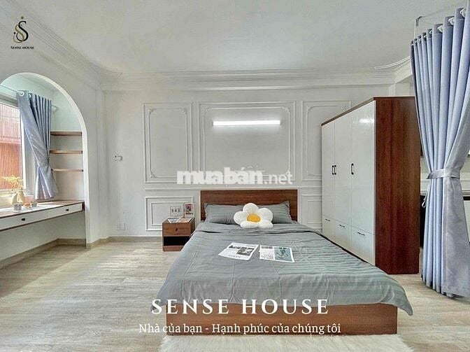 STUDIO 40m2 NGAY LOTTE MART CỘNG HOÀ - FULL NỘI THẤT - MÁY GIẶT RIÊNG