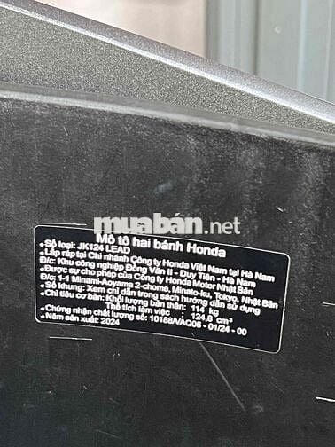 Cần Bán Lead 4v Abs BSTP 9 Chủ , Xe Dọn Kiểng Keng