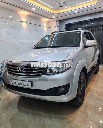 TOYOTA FORTUNER V 2013 TỰ ĐỘNG XĂNG MÁY SỐ ZIN.