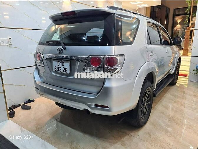TOYOTA FORTUNER V 2013 TỰ ĐỘNG XĂNG MÁY SỐ ZIN.