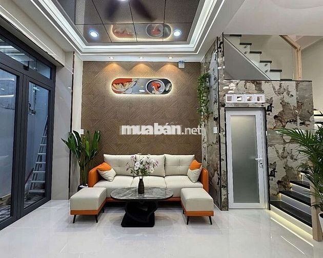 BÁN NHÀ VIP CÒN KM TRI ÂN KHÁCH HÀNG - 1 TRỆT 2 LẦU + 4PN + BAN CÔNG