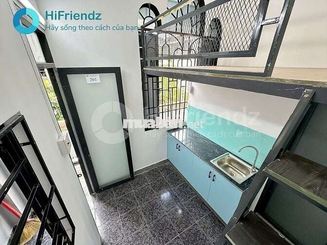 DUPLEX NEW NGAY SÂN BAY DÁ DAO ĐỘNG 3,X NGUYỄN THÁI SƠN CỬA SỔ TRỜI