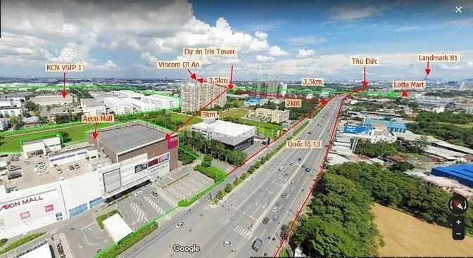 Bán căn hộ chung cư 52m2, 1.62 tỷ tại Iris Tower, Bình Hòa, Thuận 