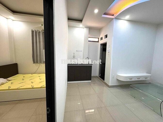 CĂN HỘ 1 PHÒNG NGỦ 1 PHÒNG KHÁCH FULL NỘI THẤT SIÊU RỘNG NGAY PVC