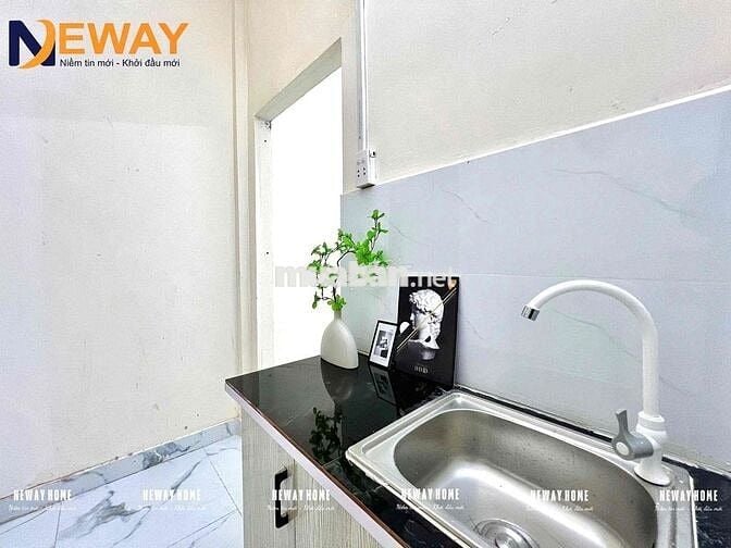 PHÒNG TÁCH BẾP FULL NỘI THẤT GIÁ RẺ NGAY NGÃ 4 BỐN XÃ