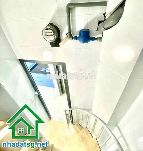 NHÀ MỚI FULL NỘI THẤT, PHỐ ẨM THỰC HỒ THỊ KỶ, HẺM 6M THÔNG, 3 TẦNG