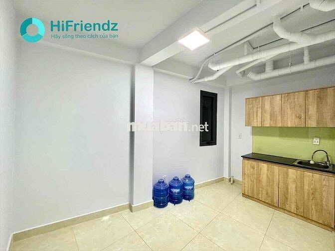 PHÒNG STUDIO TRỐNG SẴN MÁY LẠNH KỆ BẾP, Ở 3 NGƯỜI 3 XE, SÁT Q5,7