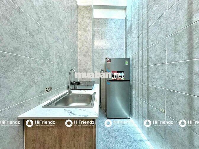 Cho Thuê Nguyên Tầng 2PN 60m2 Balcon Lớn Tách Bếp Ngay Lý Thường Kiệt