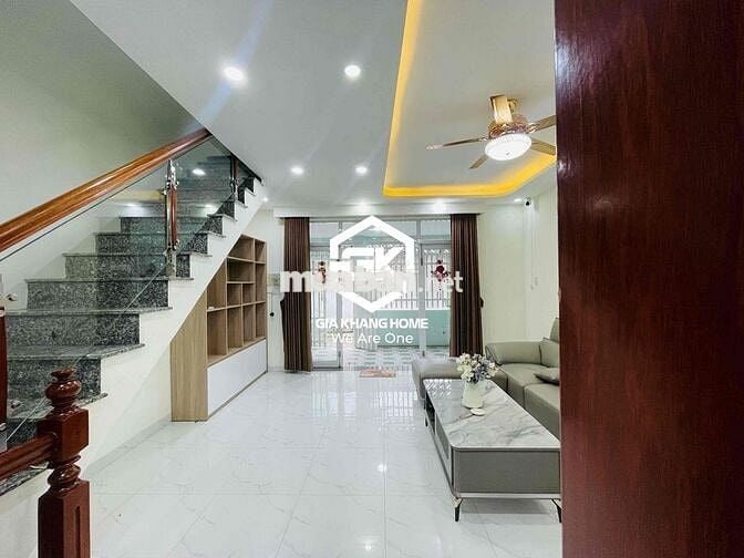 NHÀ NGUYÊN CĂN 3 PHÒNG NGỦ FULL NỘI THẤT ĐƯỜNG OTO LUƠNG ĐỊNH CỦA PHƯỜ