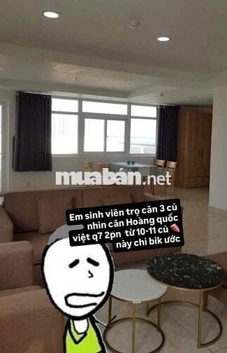 Căn ở Q10 15tr – qua Q7 còn 8tr mà xịn gấp đôi 😳