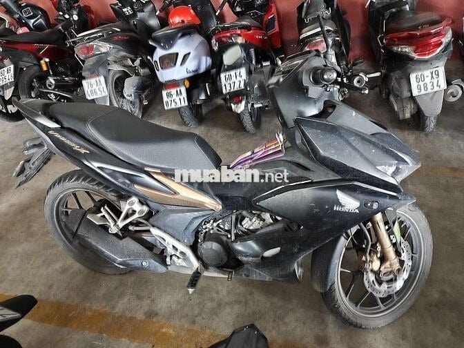 Xe máy Honda Winner X màu đen đời 2021
