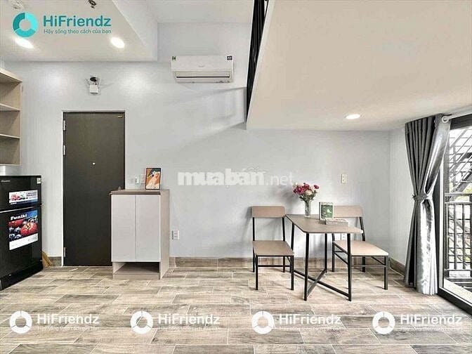 CĂN HỘ DỊCH VỤ MỚI XÂY - DUPLEX BAN CÔNG SIÊU THOÁNG GẦN AEON MALL