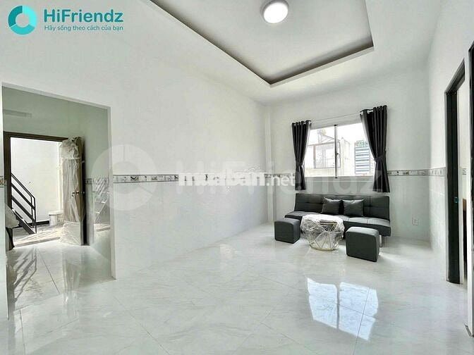 Cho thuê 2 phòng ngủ rộng hơn 45m2 ngay cầu chữ Y có máy giặt riêng