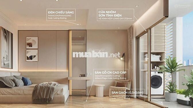 Chính chủ gửi bán căn 2PN tại Peninsula, tầng cao mặt sông Hàn Đà Nẵng