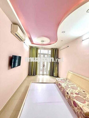 NHÀ 4 TẦNG,DTSD 120m2,3 PHÒNG NGỦ, HOÀ HƯNG, P.13, QUẬN 10