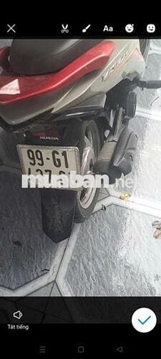 Xe máy Honda Vision 2018 màu trắng đen