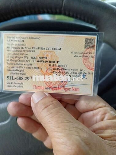 Mitsubishi Jolie chính chủ Q8 – máy êm, NT mới