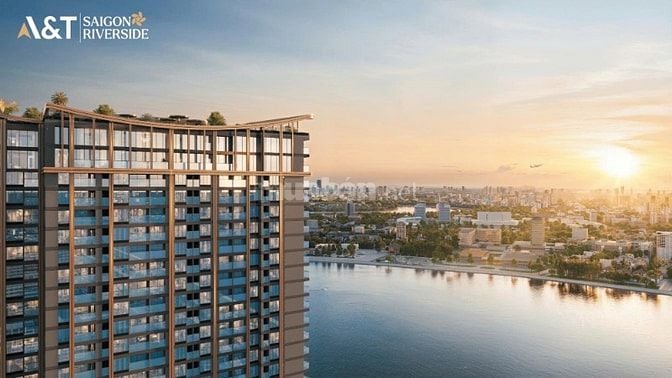 CỰC PHẨM CĂN HỘ - A&T SAIGONREVERSIDE MẶT TIỀN SÔNG VEN SG. GIÁ 1,9 TỶ