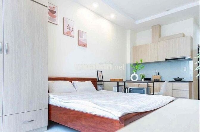CĂN HỘ FULL NỘI THẤT CỬA SỔ THOÁNG MÁY GIẶT RIÊNG GẦN CHỢ BÀ CHIỂU