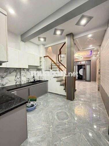 Nhà Mới Đẹp 1 Trệt 1 Lầu 2PN 4x14m Hẻm Đường Bùi Văn Ba Quận 7