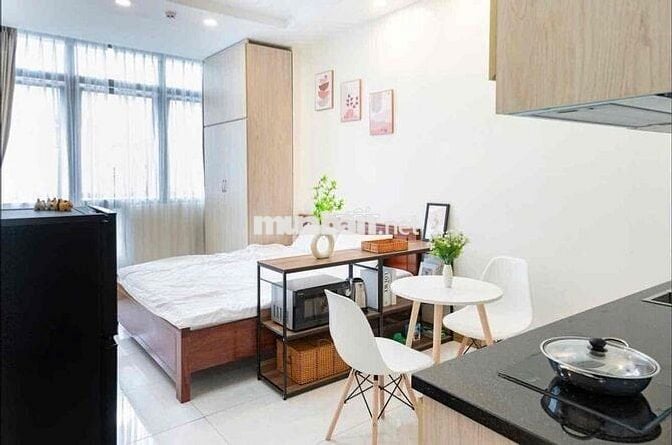 CĂN HỘ FULL NỘI THẤT CỬA SỔ THOÁNG MÁY GIẶT RIÊNG GẦN CHỢ BÀ CHIỂU