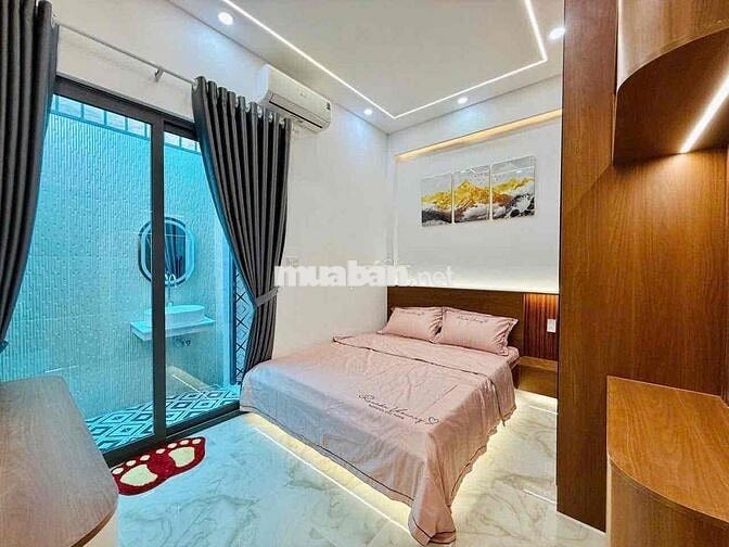 Bán nhà Phan Huy Ích, Hẻm 4m, Chính chủ ở, 3 PN, Gần Emart, 5 tỷ xxx