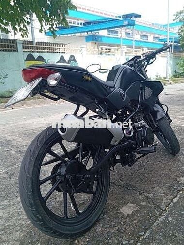 Xe máy Kymco K-Pipe 50cc màu đen thể thao