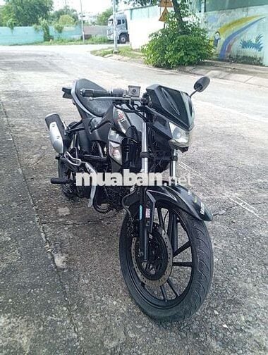 Xe máy Kymco K-Pipe 50cc màu đen thể thao