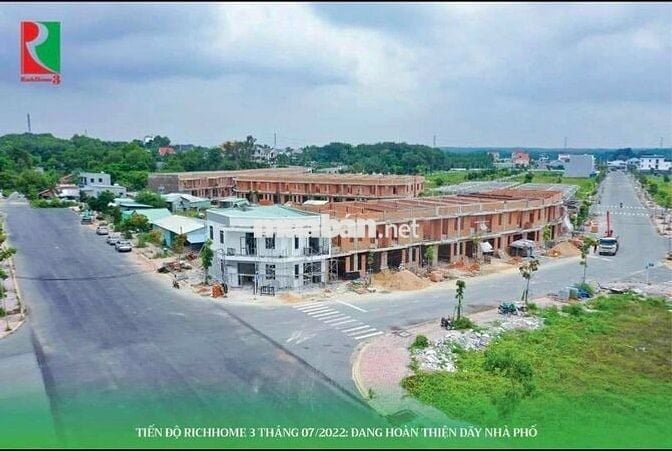 Bán nhà ở xã hội cầu đò Mega 1 - liền kề chợ Bến Cát. 1tỷ 592tr - 69m2