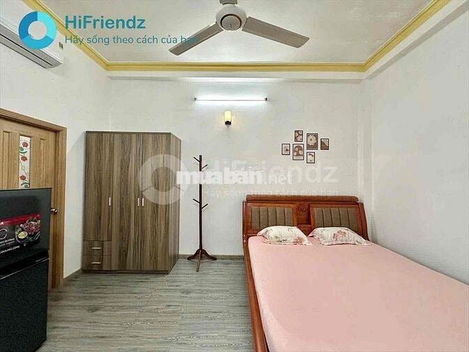 STUDIO FULL NỘI THẤT RỘNG THOÁNG NHÀ MỚI CHƯA QUA DÙNG TIỆN ĐI ĐH VLU