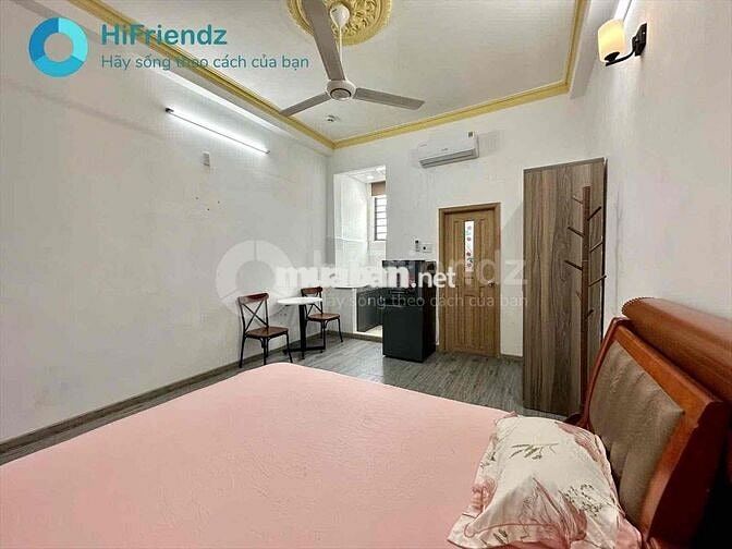 STUDIO FULL NỘI THẤT RỘNG THOÁNG NHÀ MỚI CHƯA QUA DÙNG TIỆN ĐI ĐH VLU